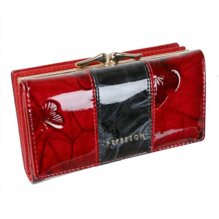 Elegantná dámska peňaženka z luxusnej kože, 3-dielna, rfid