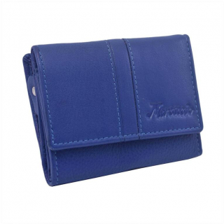 Dámska peňaženka kráľovská modrá z nappa kože MERCUCIO 