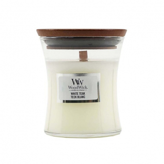 Vonná sviečka WoodWick - SANTAL, CÉDER WHITE TEAK 85g