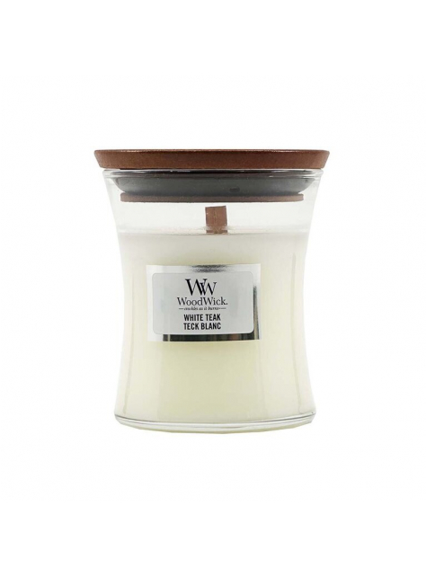 Vonná sviečka WoodWick - SANTAL, CÉDER WHITE TEAK 85g - All4Men.sk